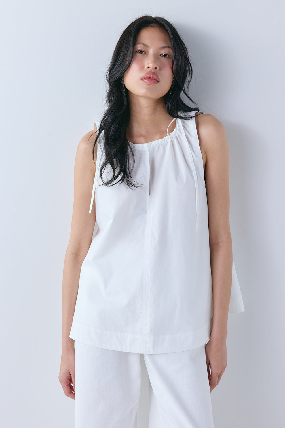 Carmen Top White - size:Ploy:AU 6 / US 2