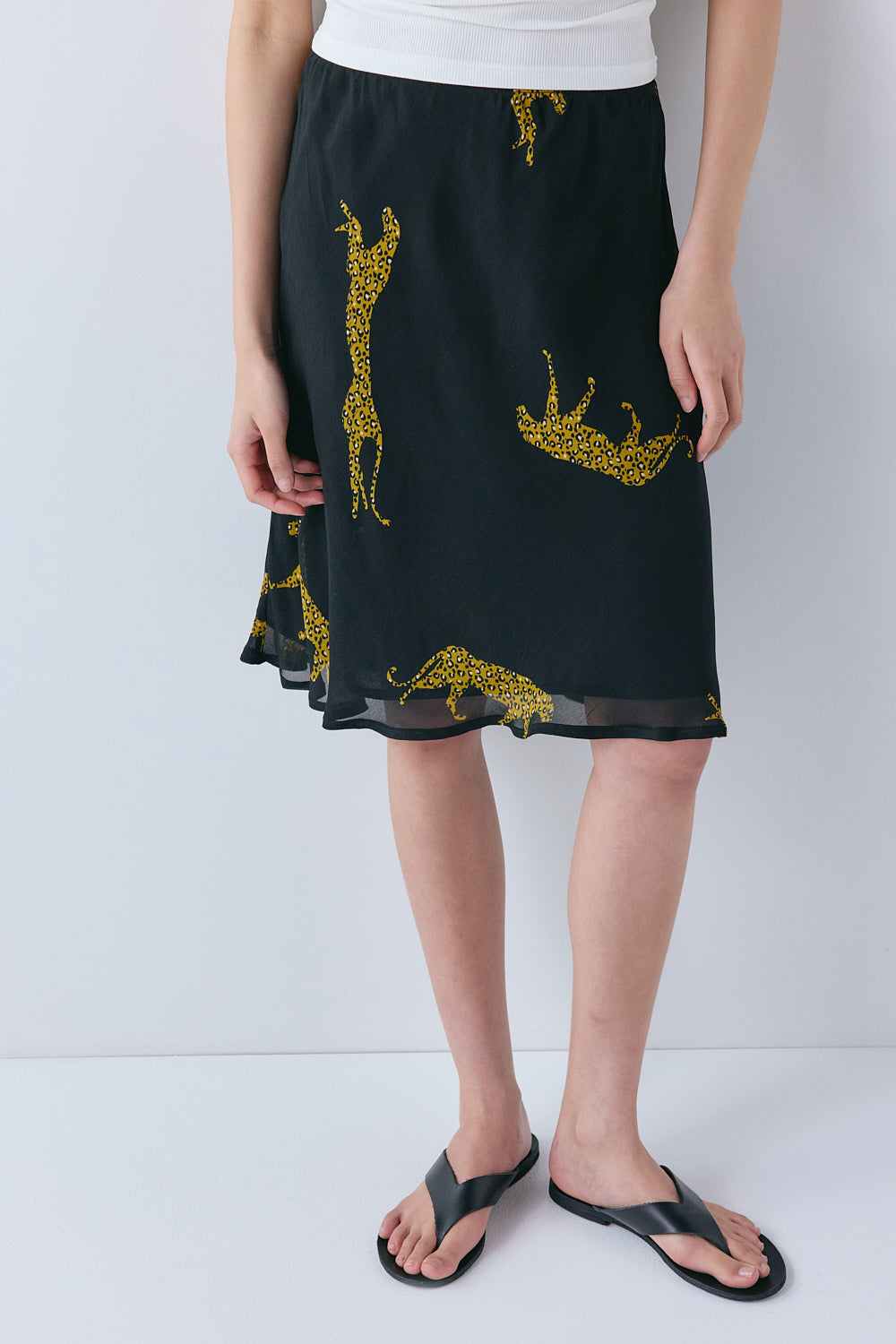 Marcia Midi Skirt Cheetah