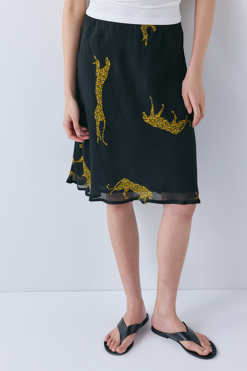 Marcia Midi Skirt Cheetah