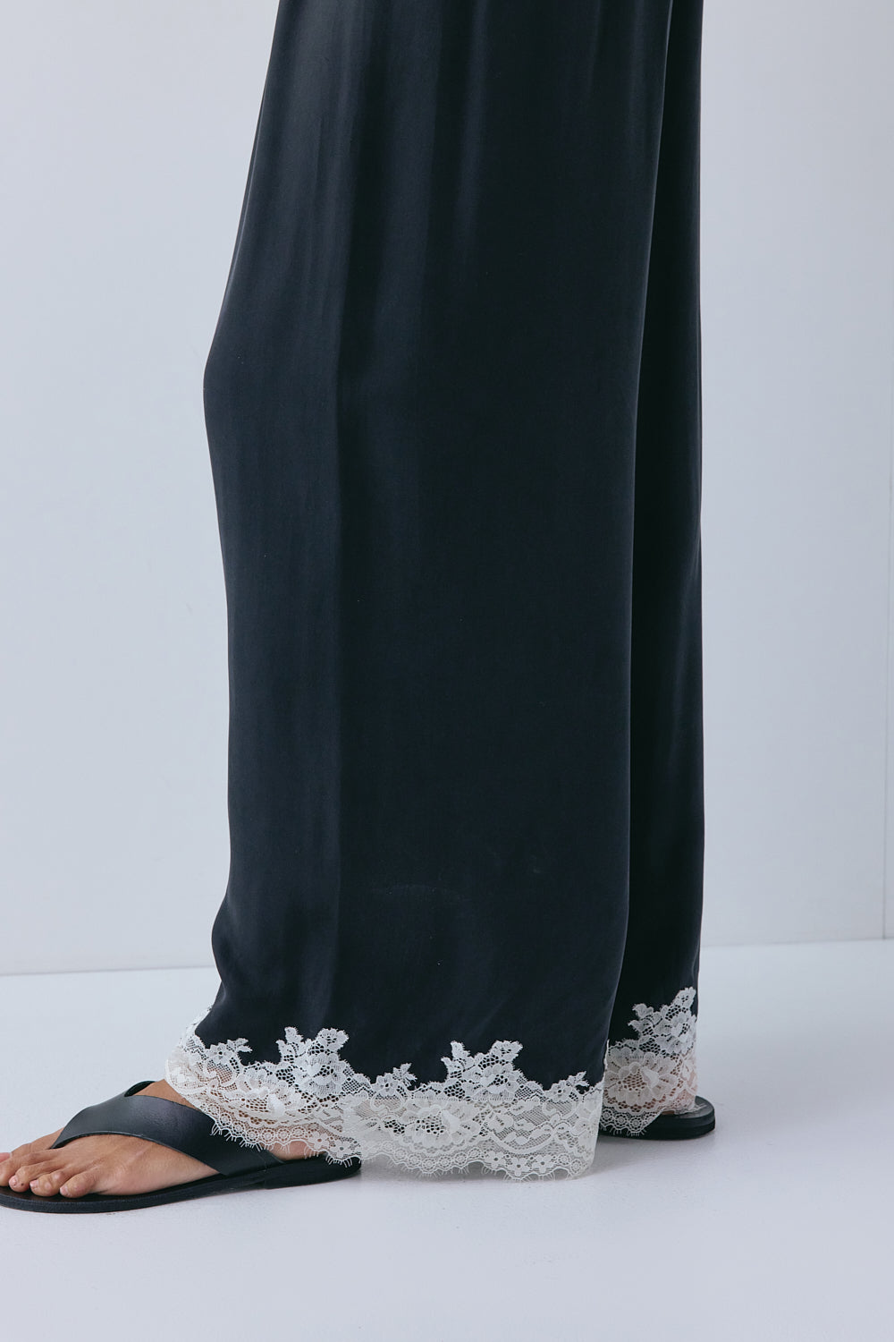 Rowie Lace Pants Black 