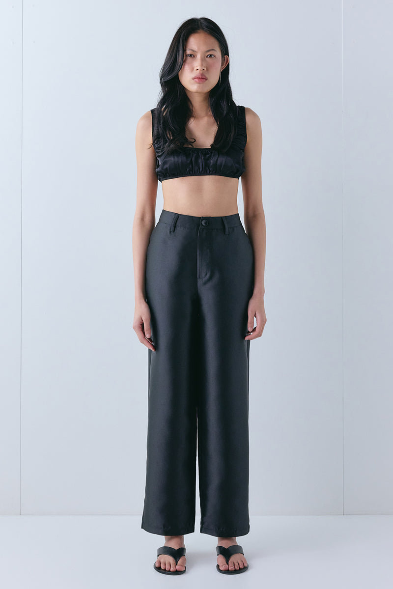 Fairfax Trousers Black - size:Ploy:AU 6 / US 2