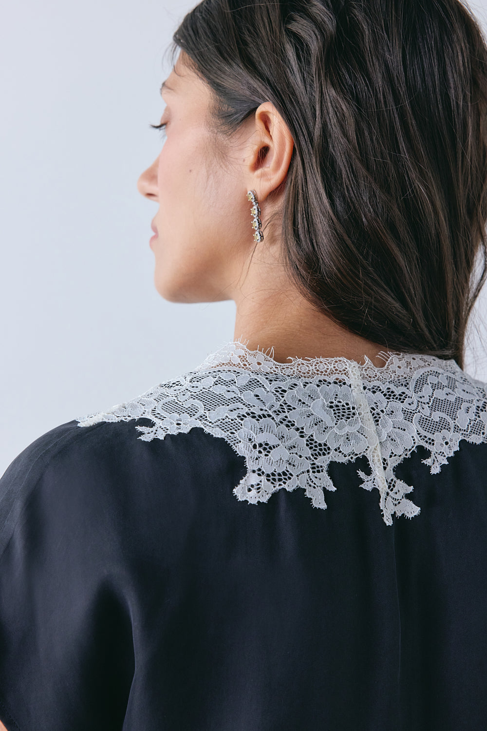 Felicity Lace Top Black 