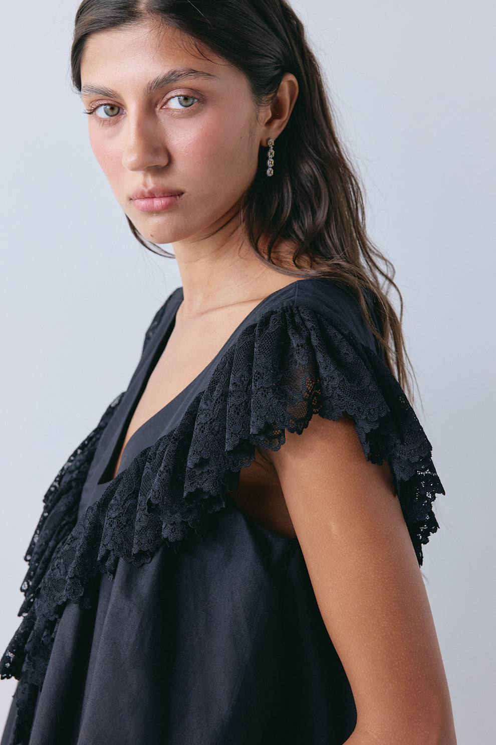 Juni Tunic Top Black 