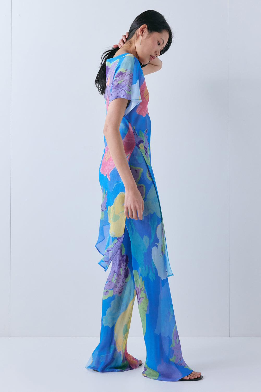 Mika Sheer Tunic Top Paloma