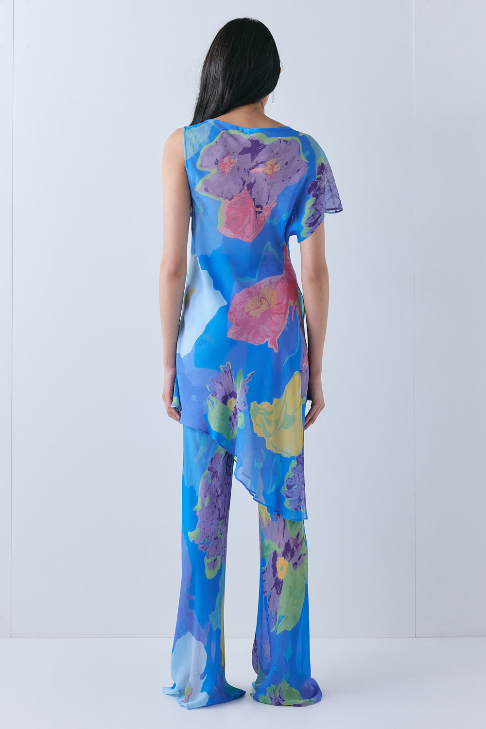 Mika Sheer Tunic Top Paloma