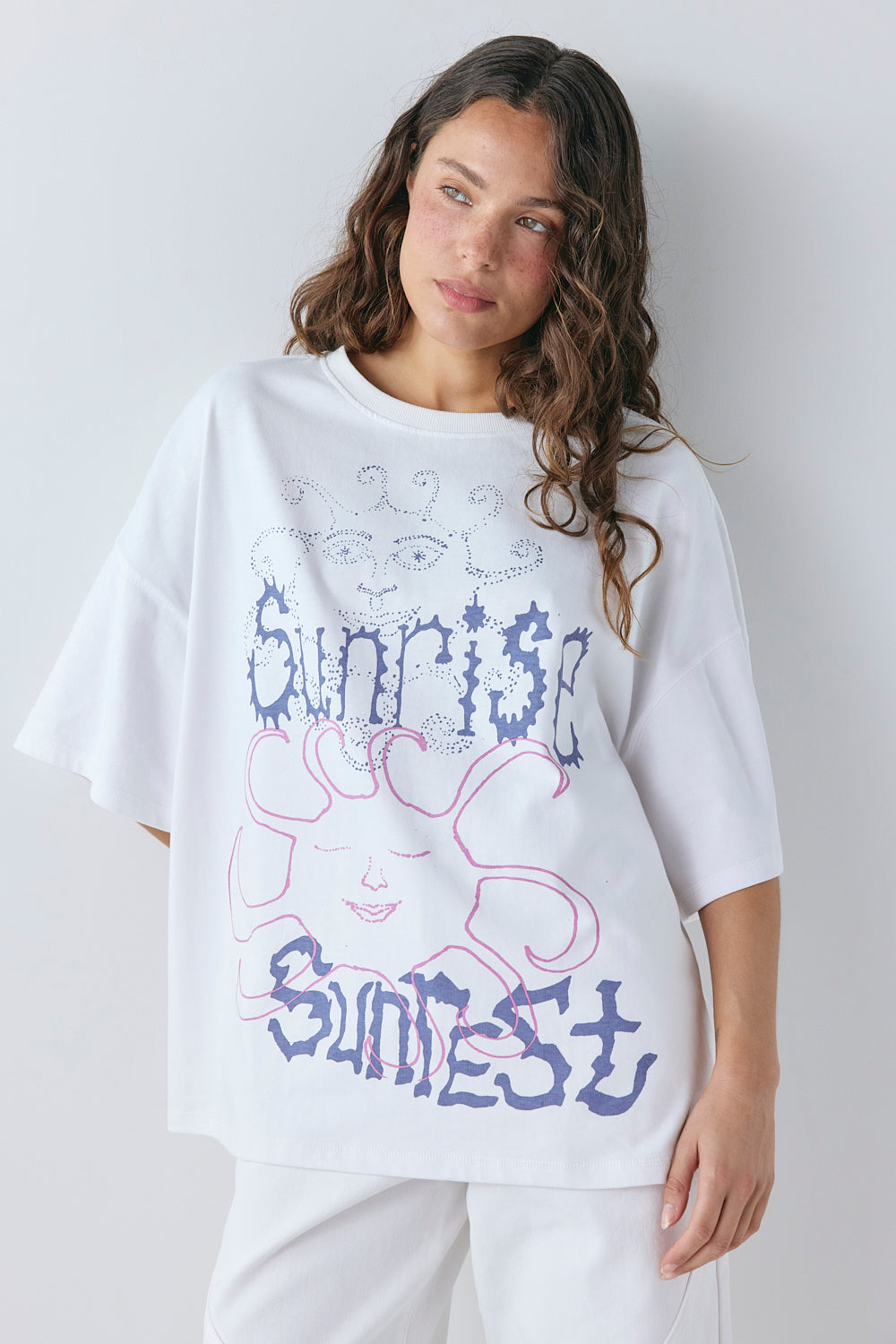 Ryder Jones Organic Cotton Tee Sunrise - size:Stephanie:AU 6 / US 2