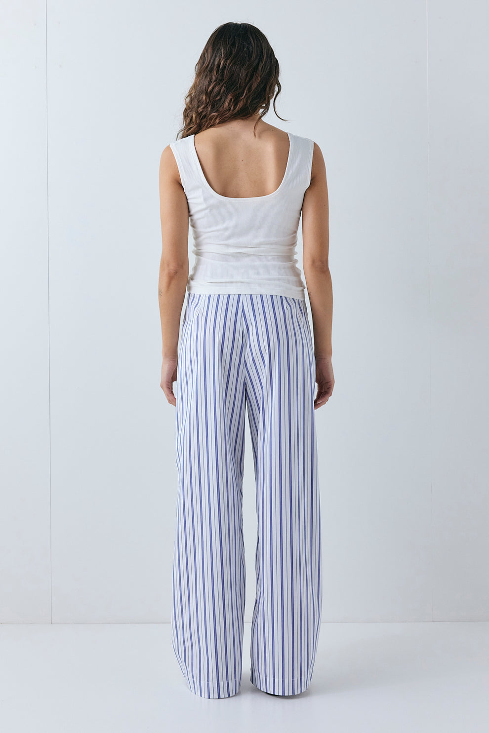 Luca Pants Blue Stripe 