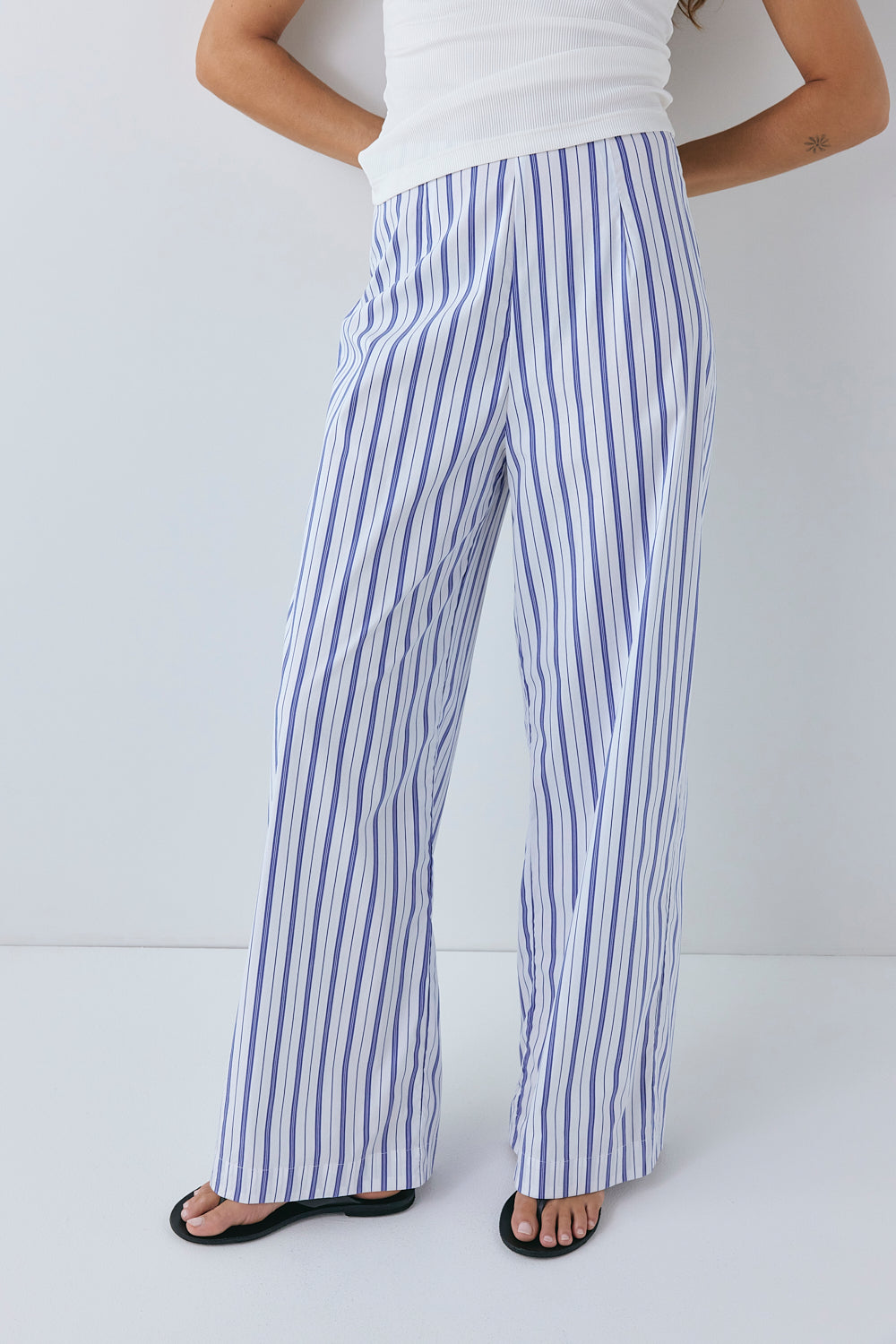 Luca Pants Blue Stripe 