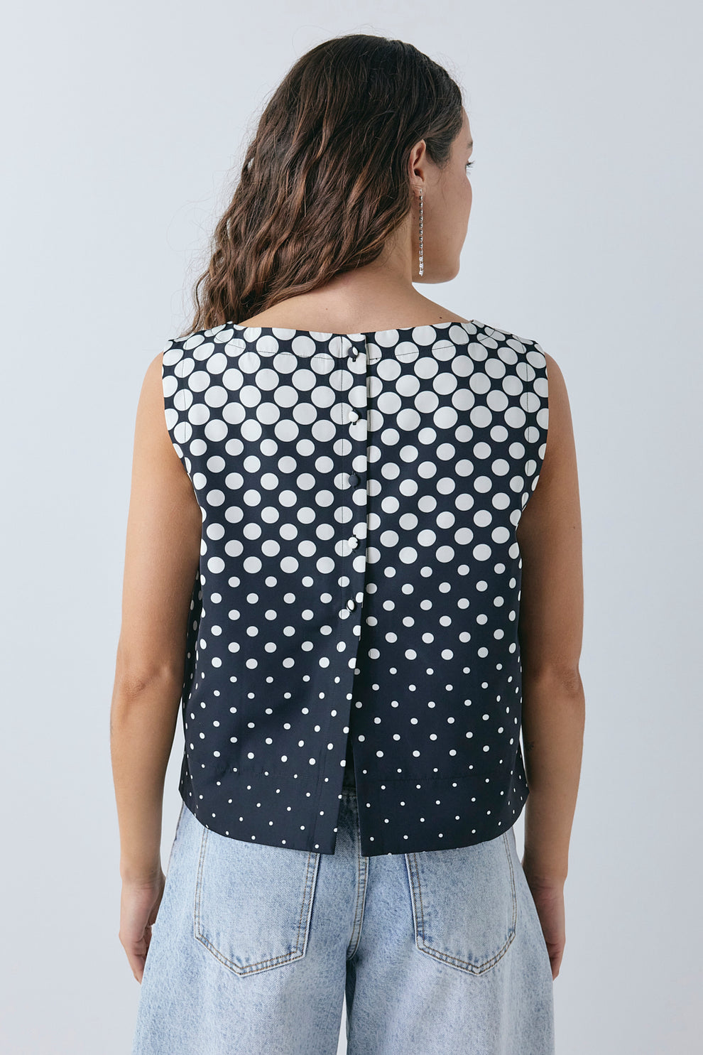 Vida Top Polka Dot