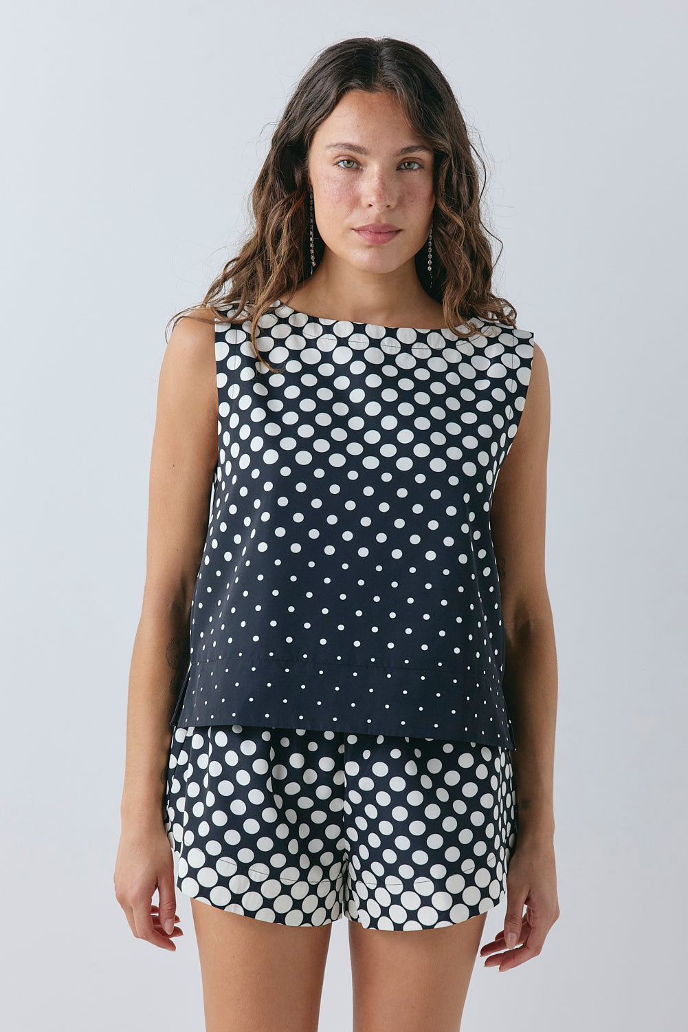 Vida Top Polka Dot