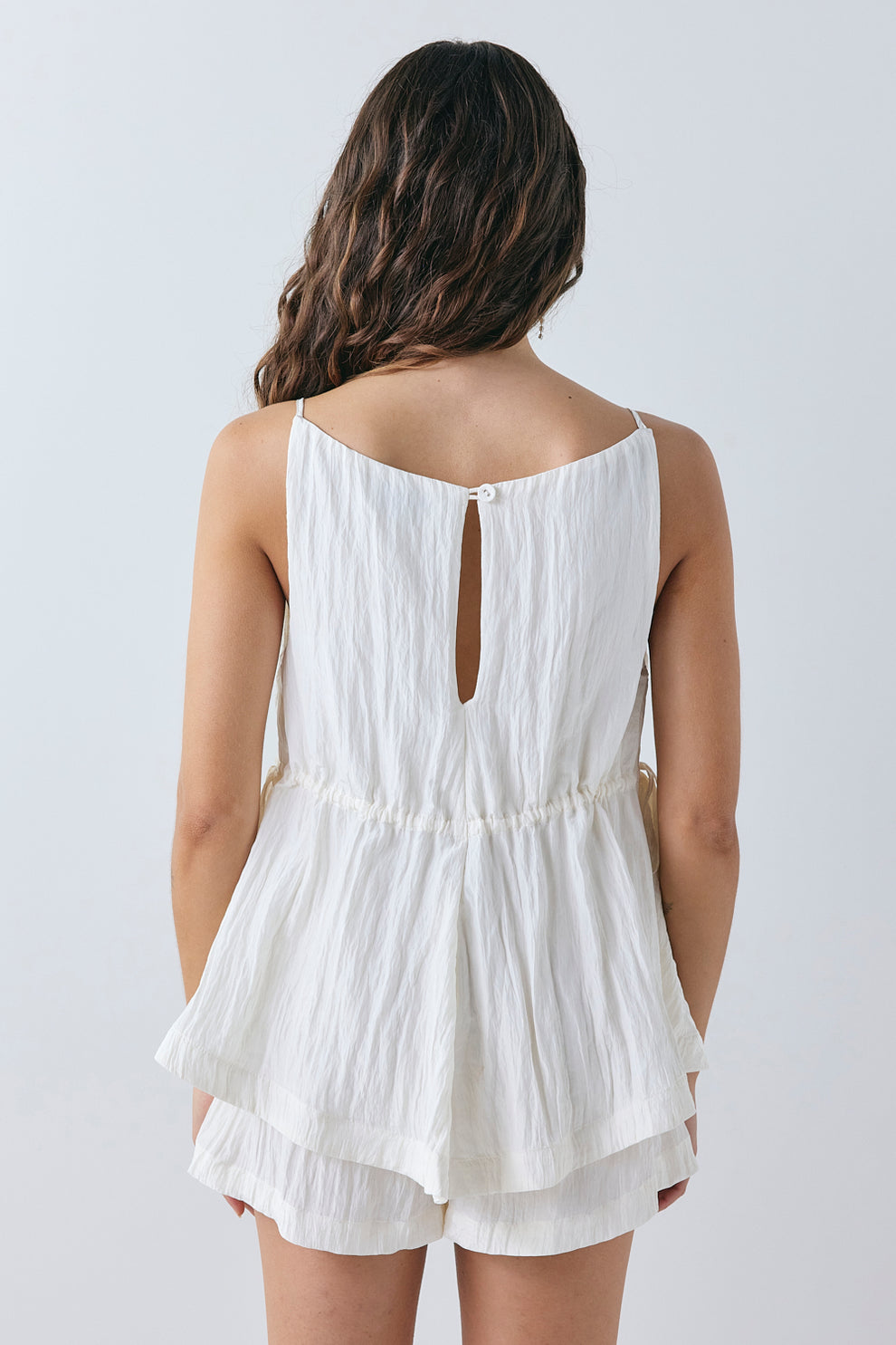 Indi Top Crinkle Cream
