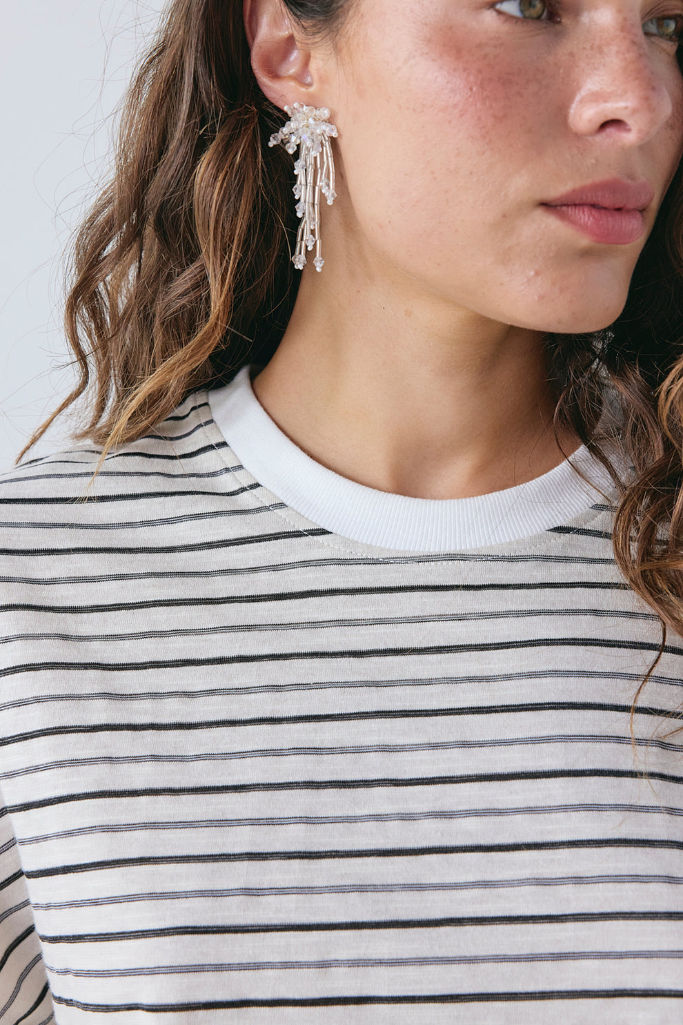 Elijah Tee Black Stripe