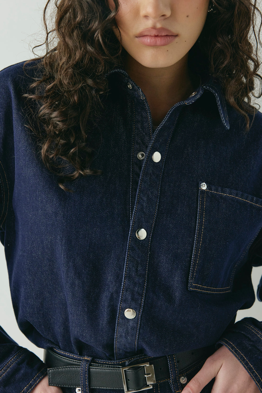 Jac Denim Utility Shirt Indigo