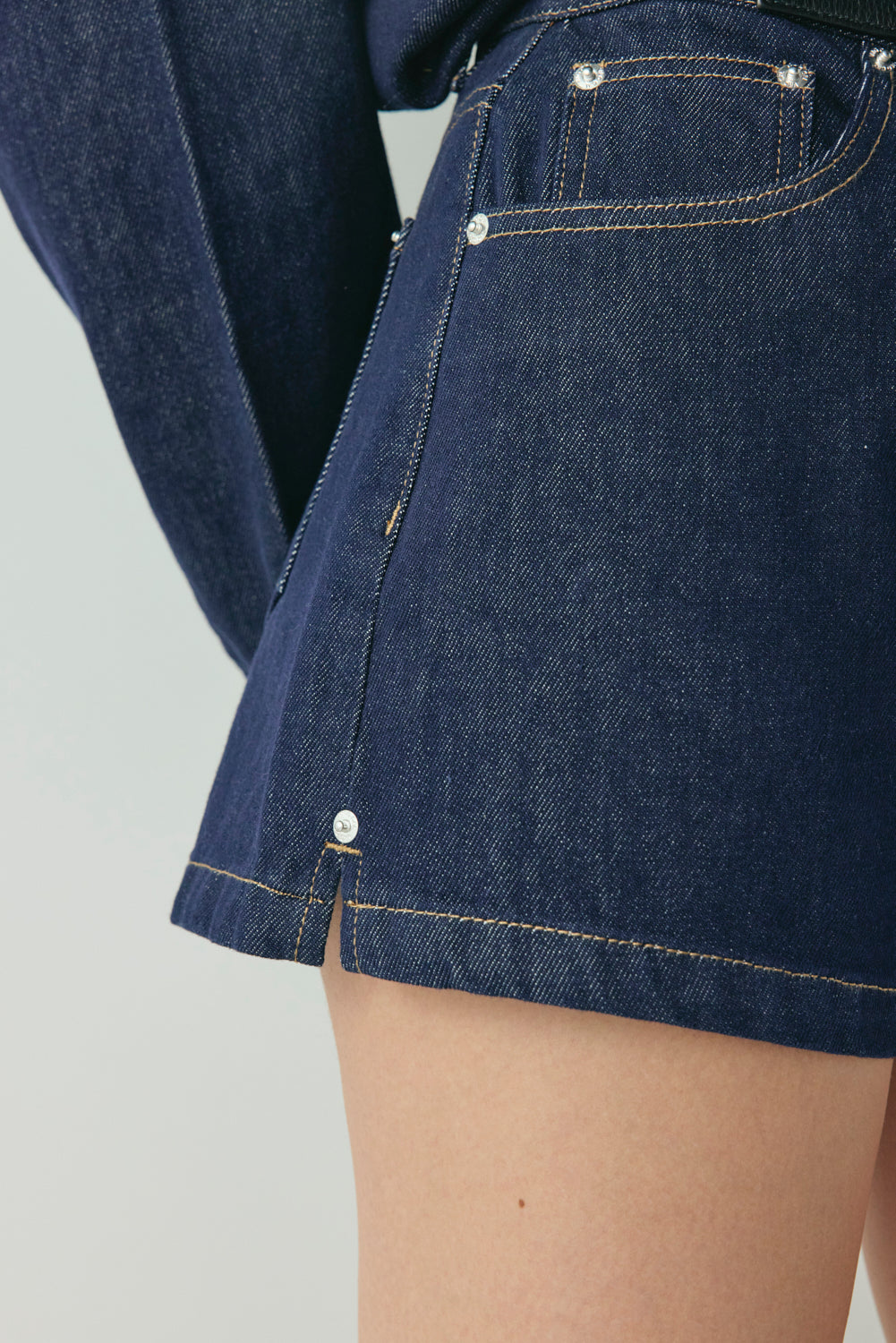 Rhea Denim Shorts Indigo