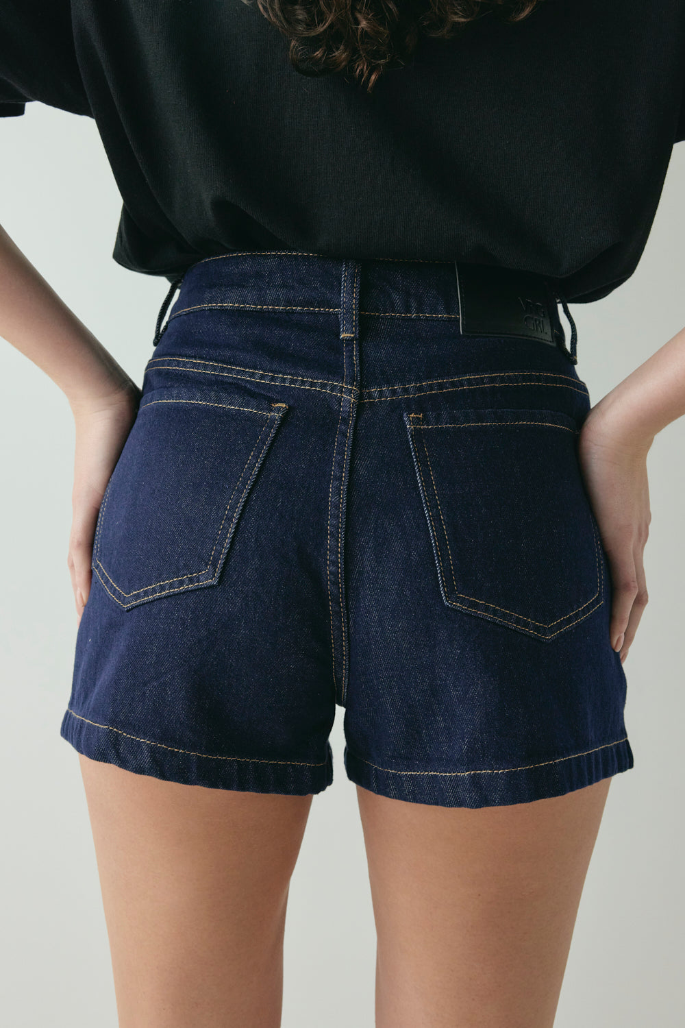 Rhea Denim Shorts Indigo
