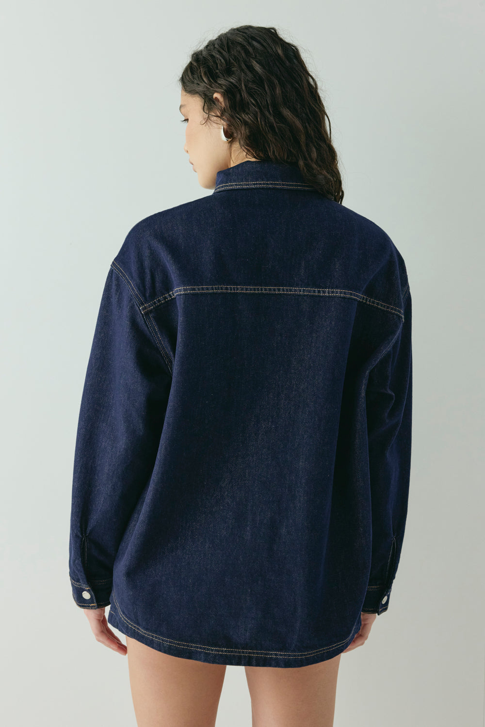 Jac Denim Utility Shirt Indigo