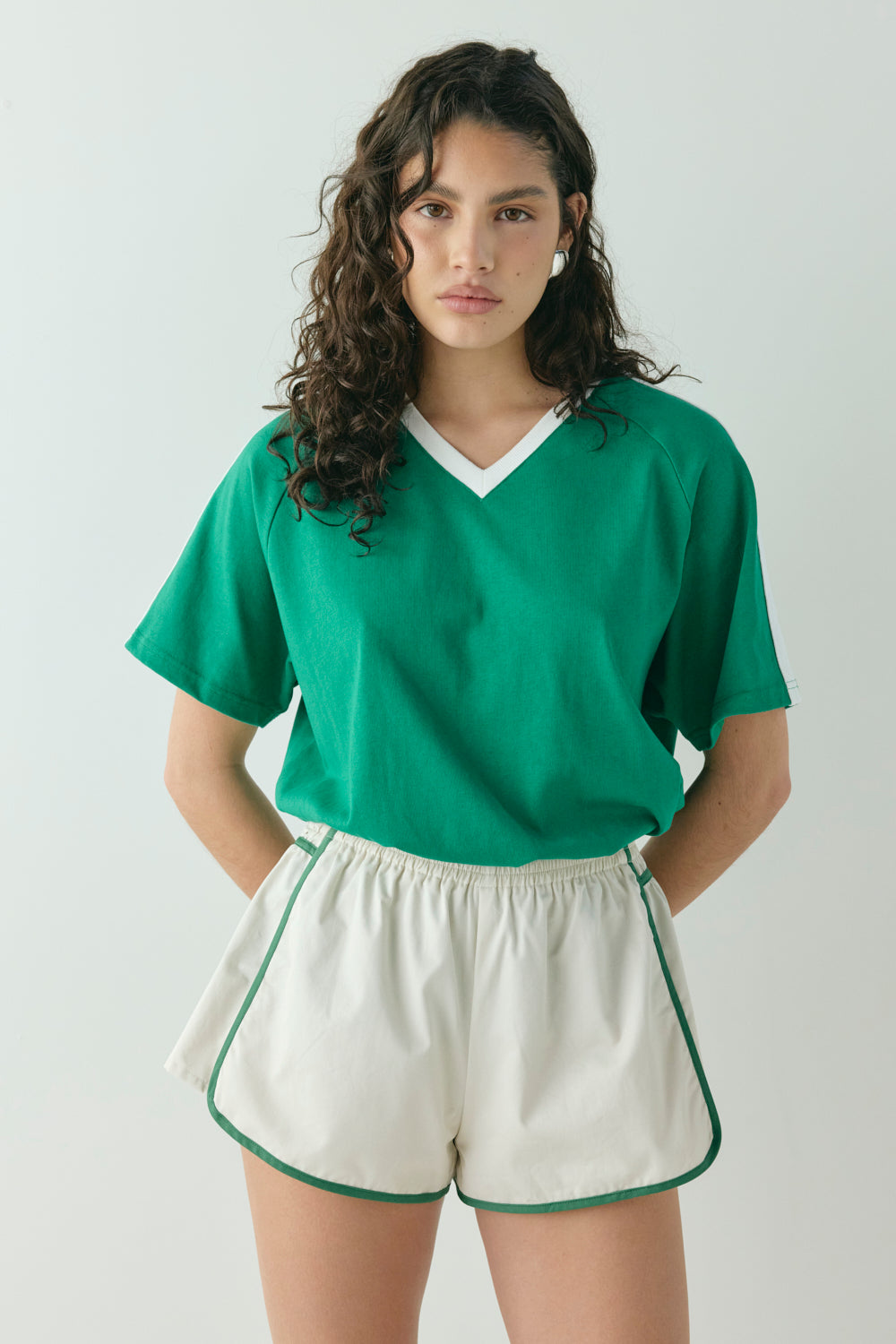 Lumi Shorts Cream - size:Kiara:8