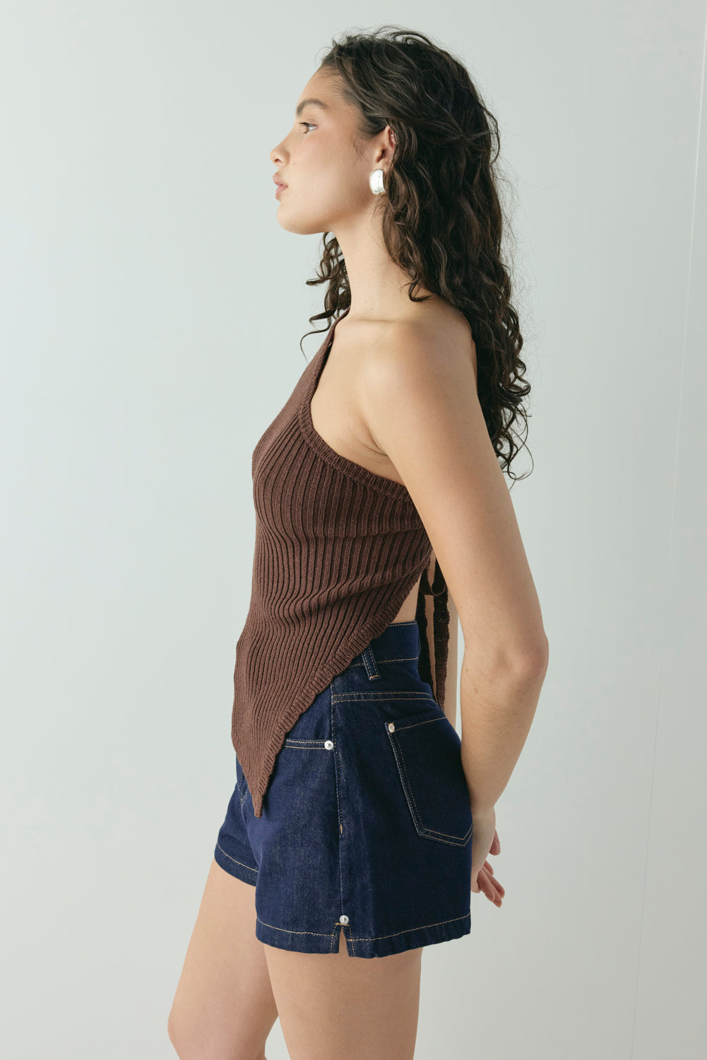 Joni Knit Top Chocolate