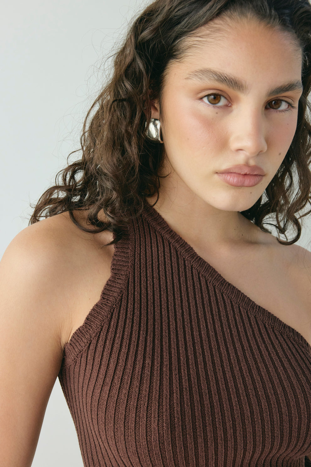 Joni Knit Top Chocolate