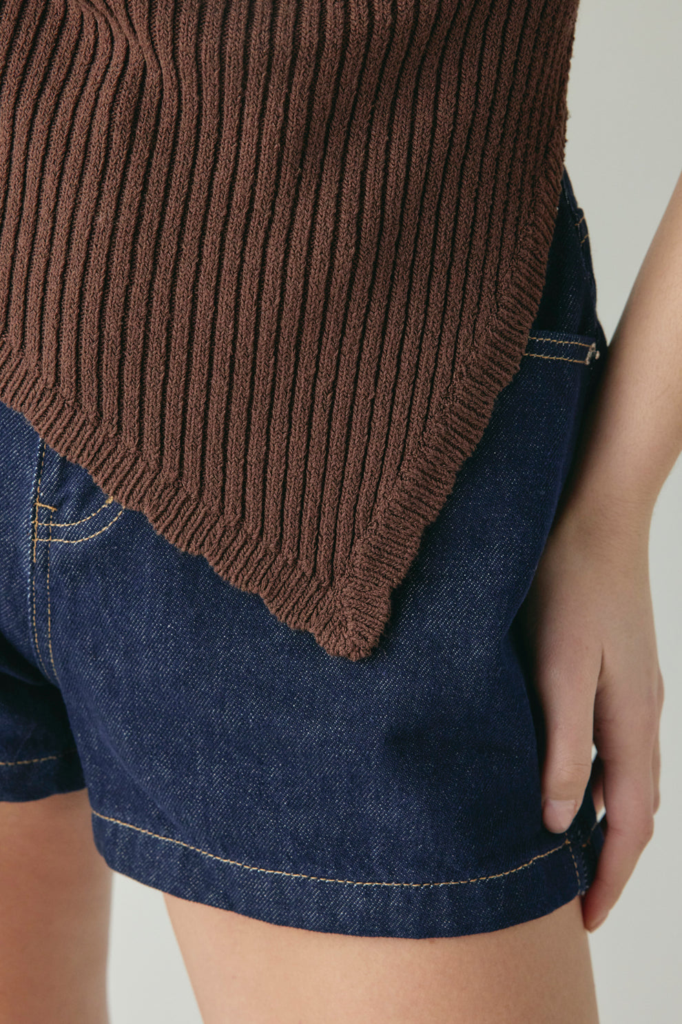 Joni Knit Top Chocolate