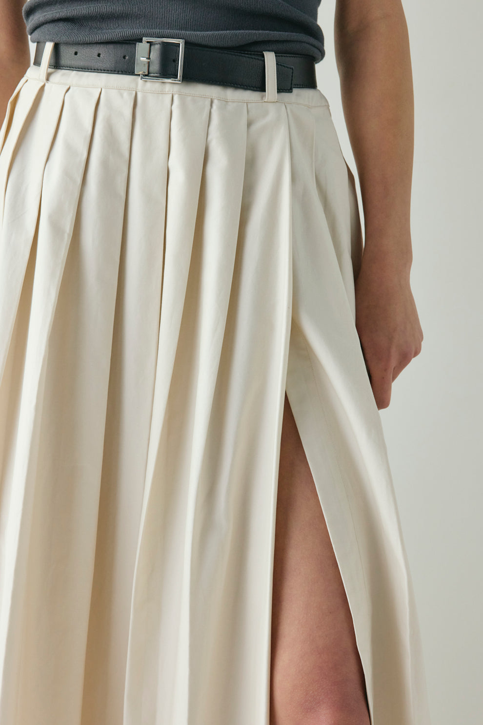 Delphi Maxi Skirt Cream