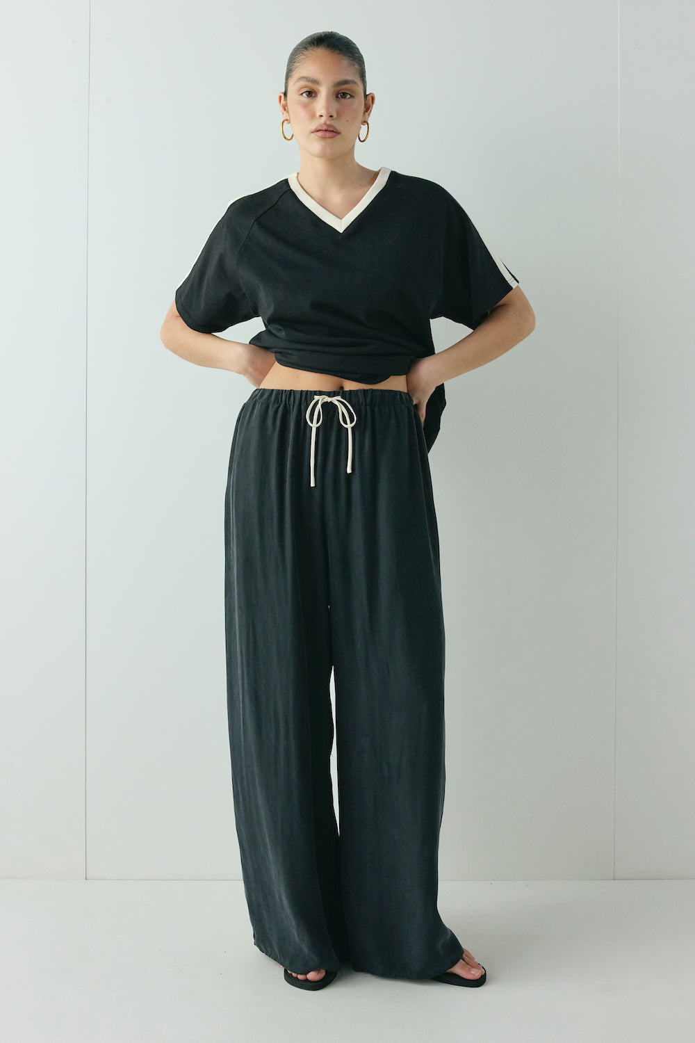 Moonscapes Pants Black - size:Kiara:8