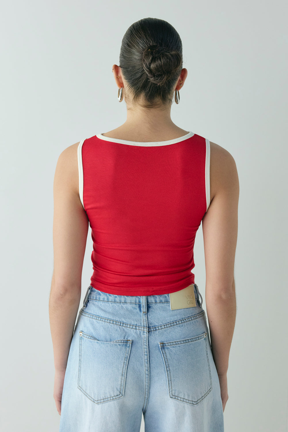 Paige Top Red