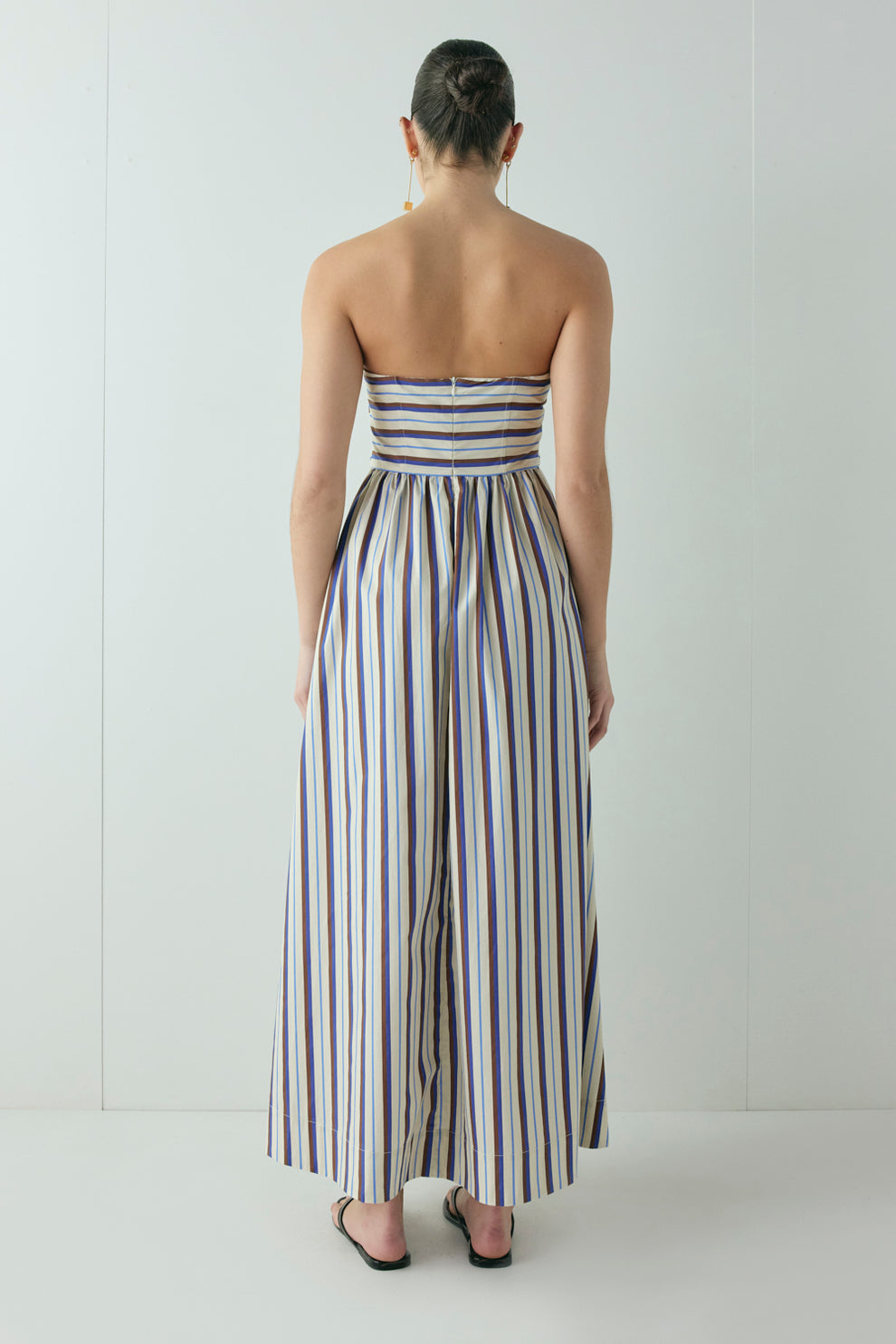 Sylvie Midi Dress Stripe