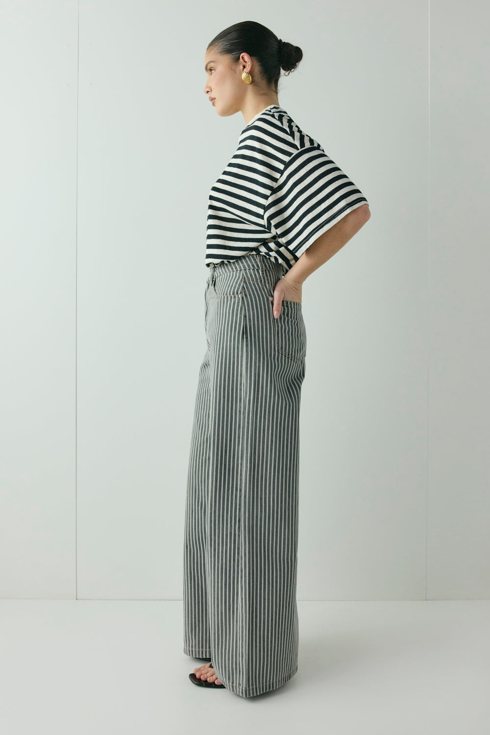 Aston Denim Jeans Stripe