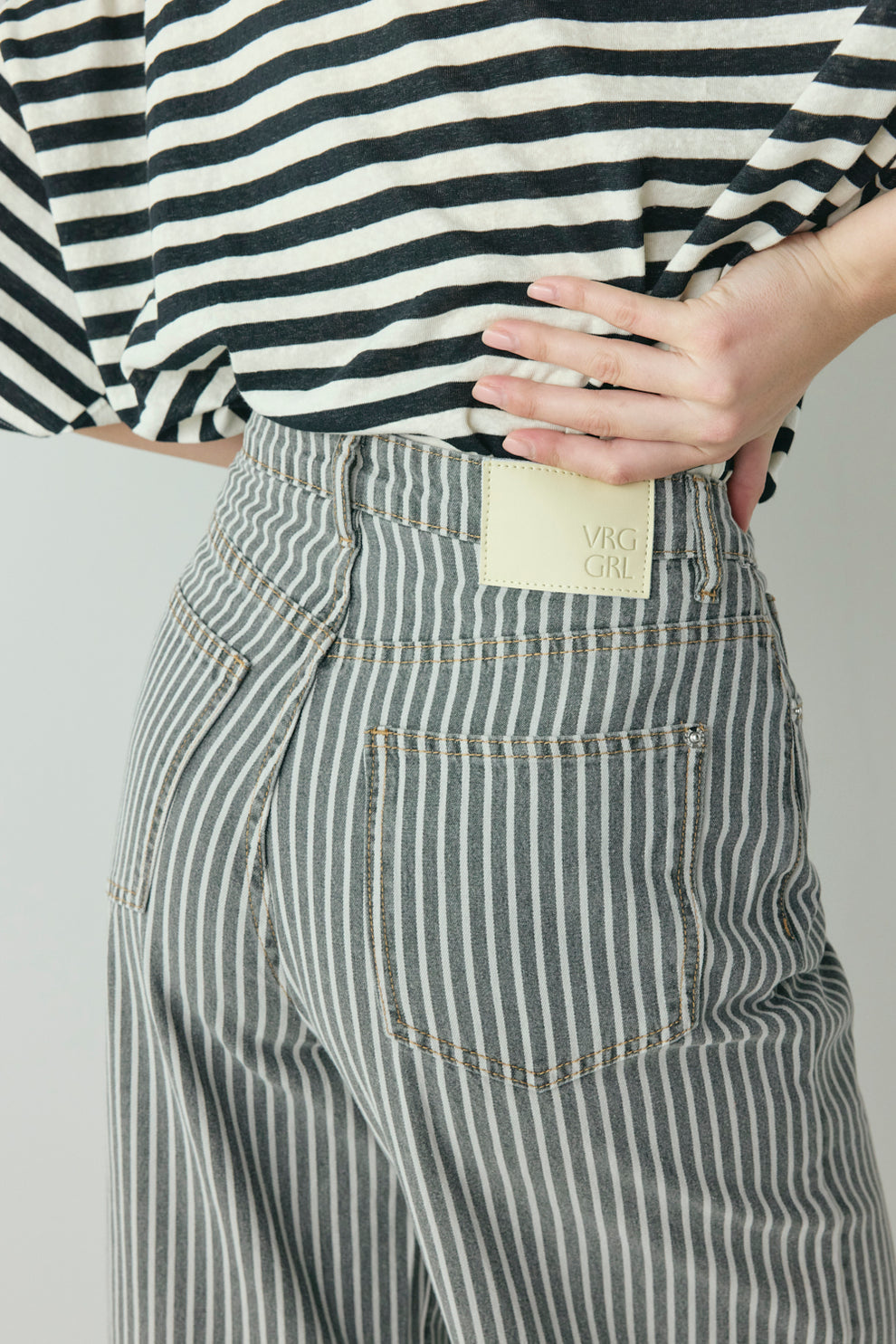 Aston Denim Jeans Stripe