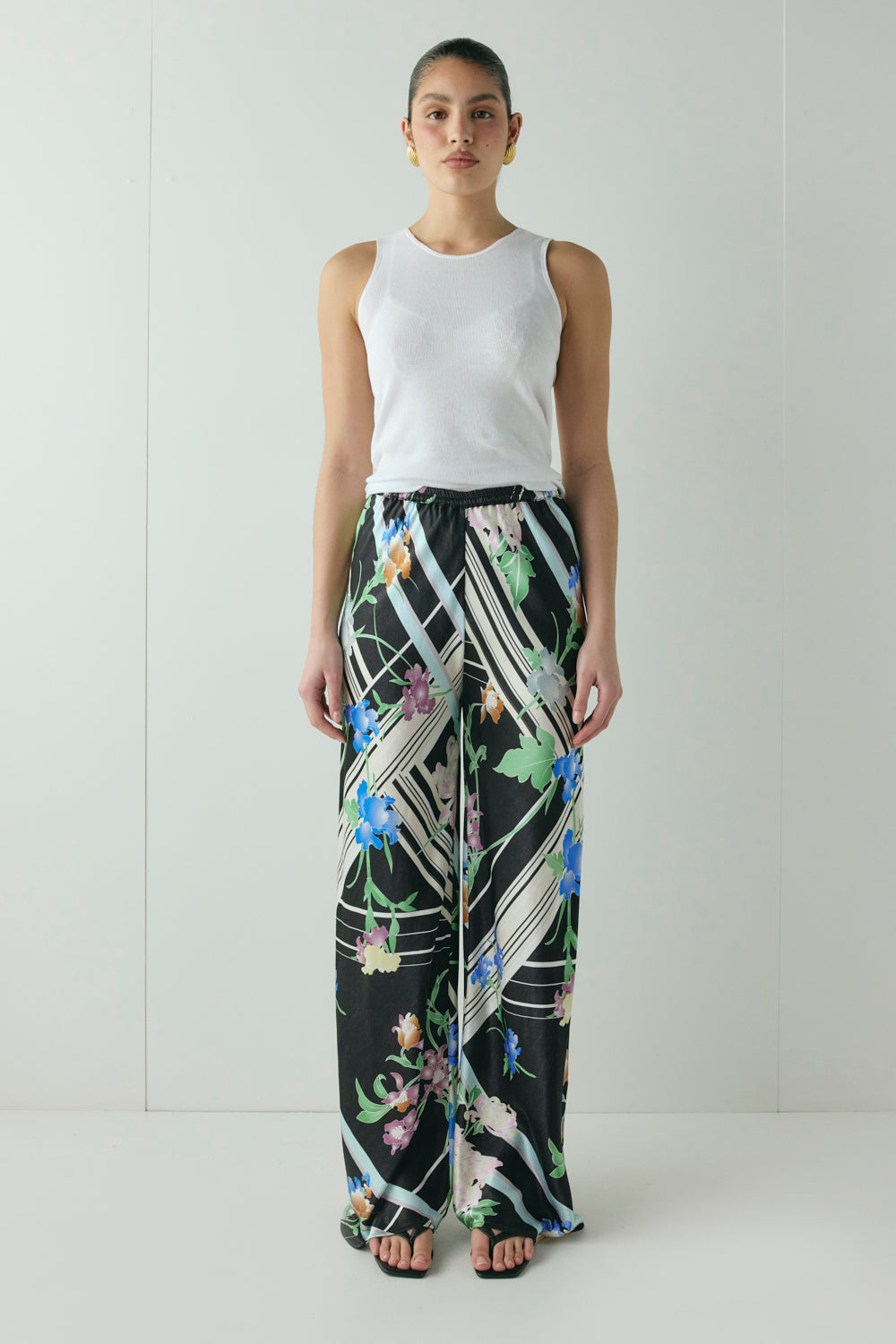 Remi Satin Pants Zari - size:Kiara:AU 8 / US 4