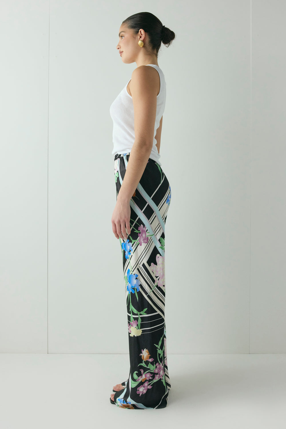 Remi Satin Pants Zari