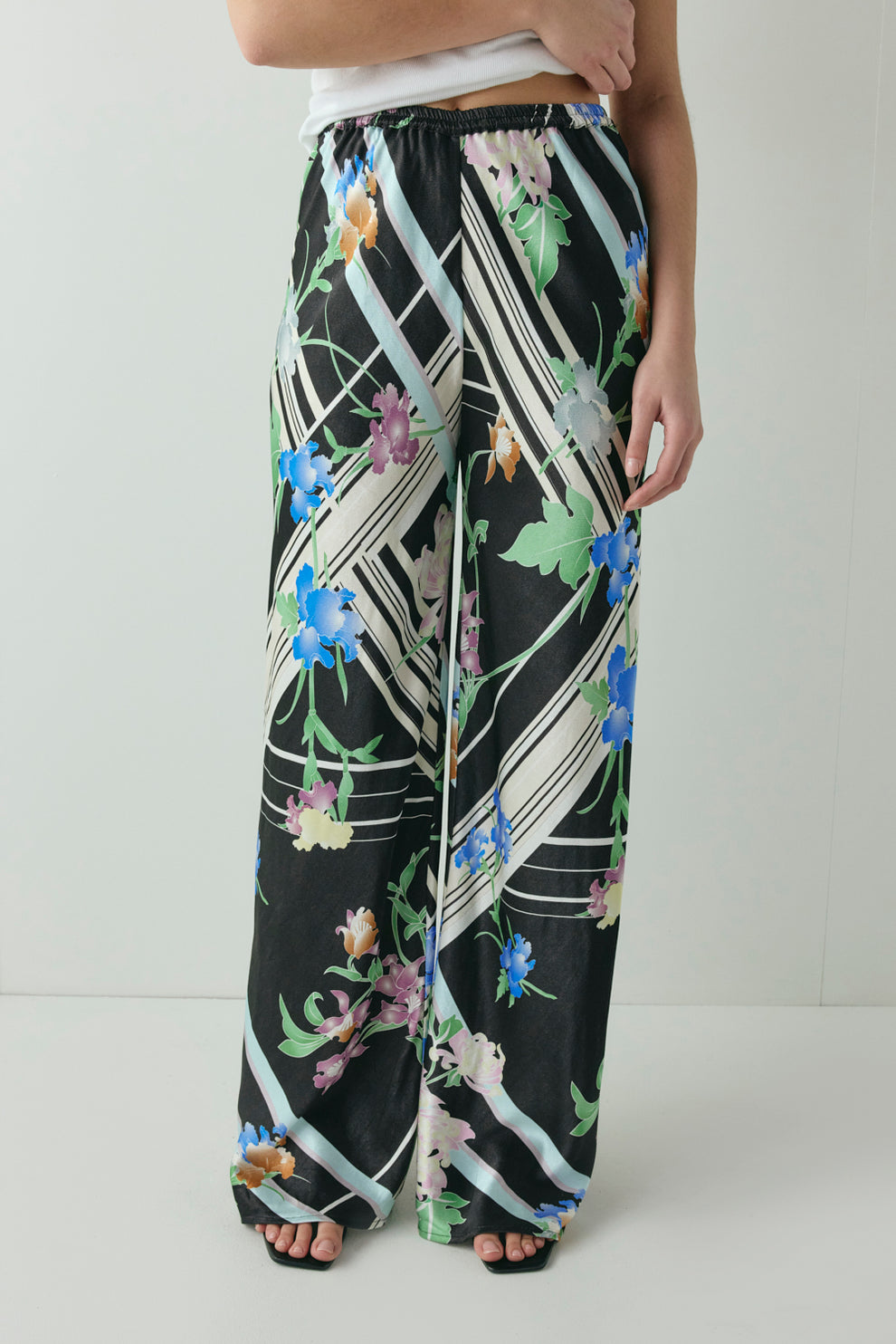 Remi Satin Pants Zari