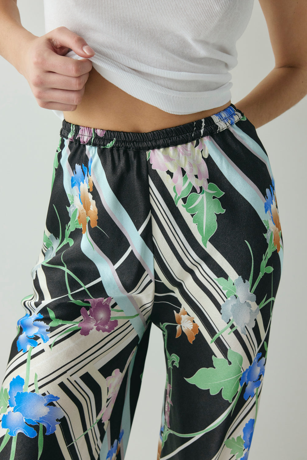 Remi Satin Pants Zari