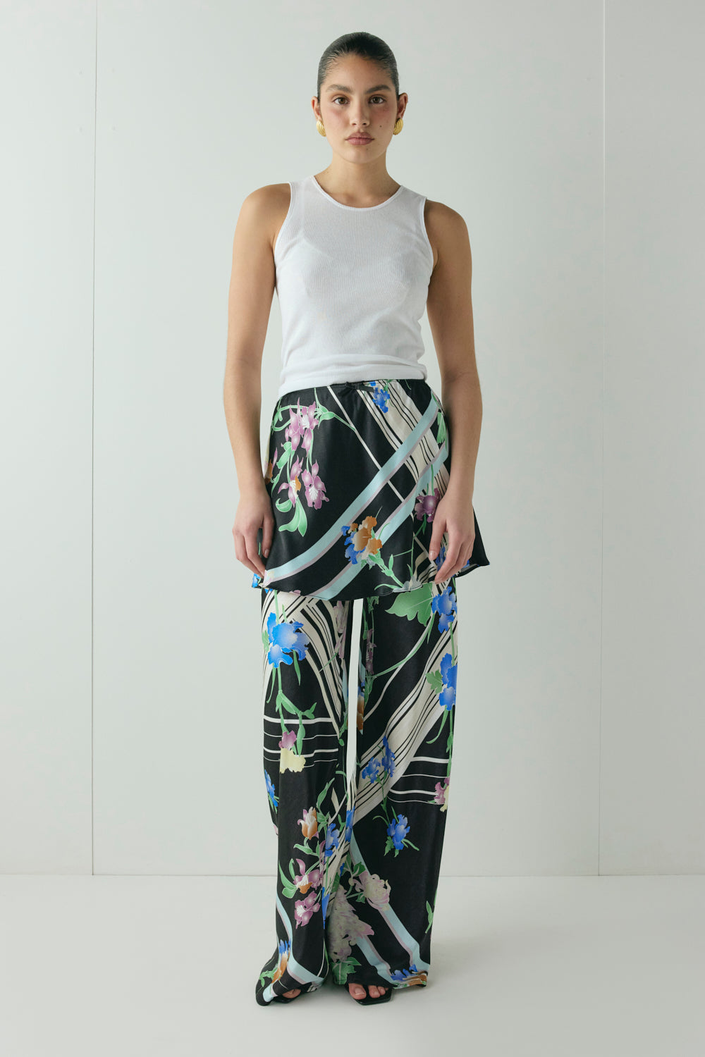 Remi Satin Pants Zari