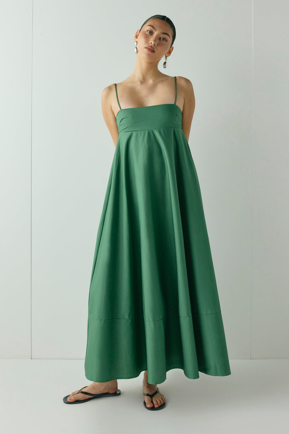 Behati Maxi Dress Green