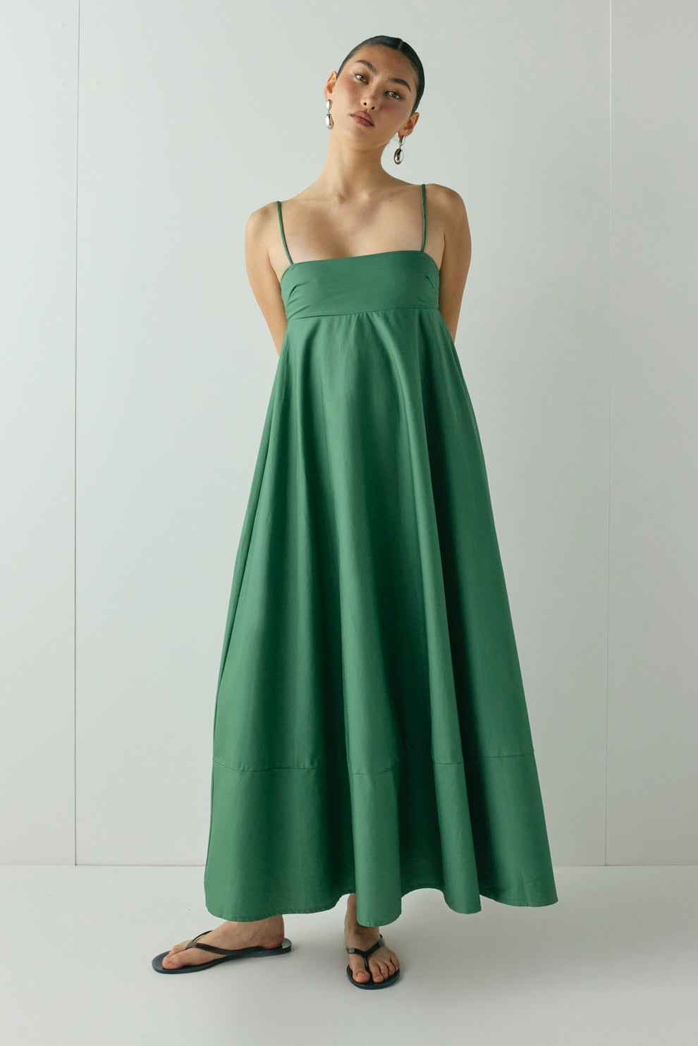 Behati Maxi Dress Green
