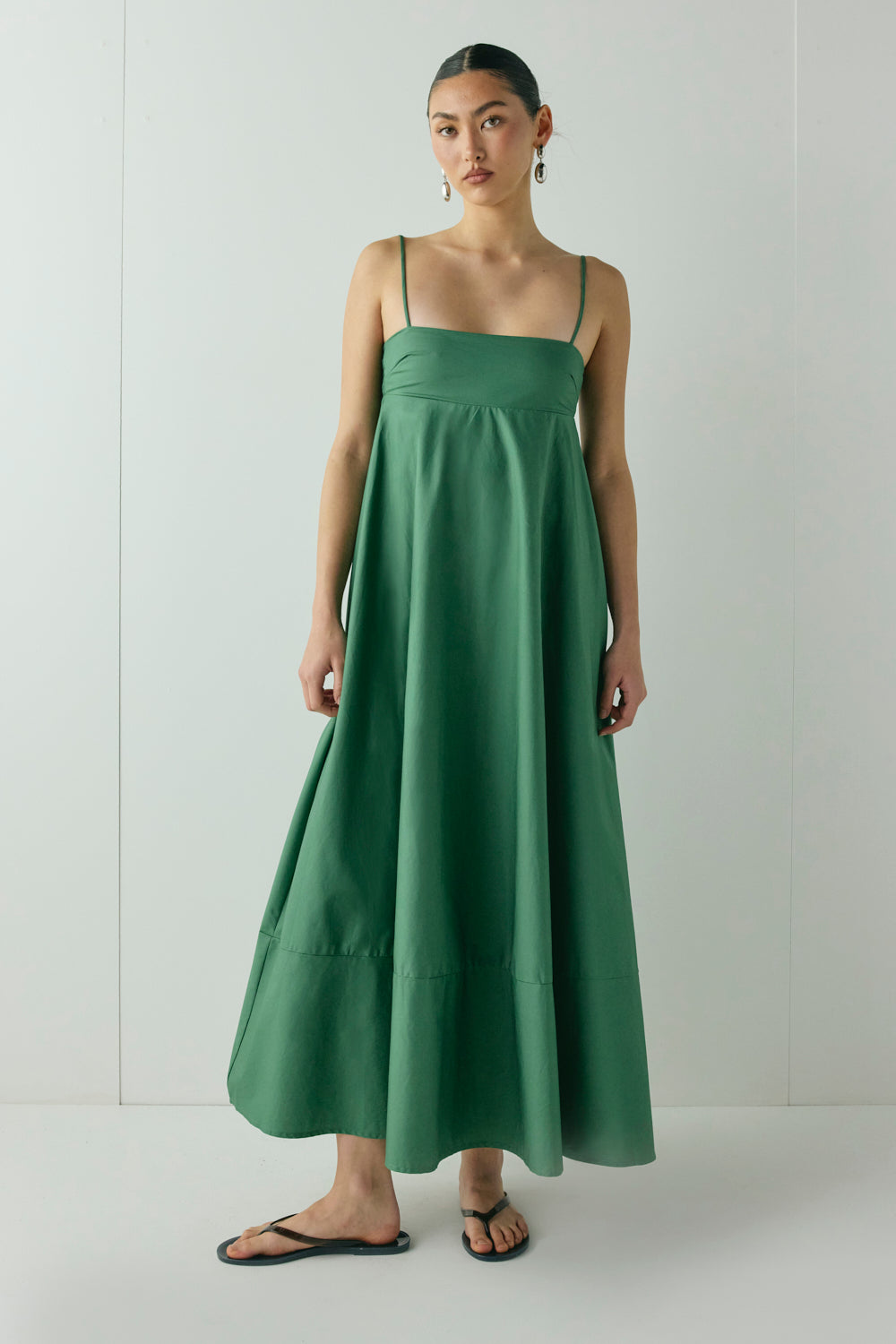 Behati Maxi Dress Green - size:Nami:AU 6 / US 2