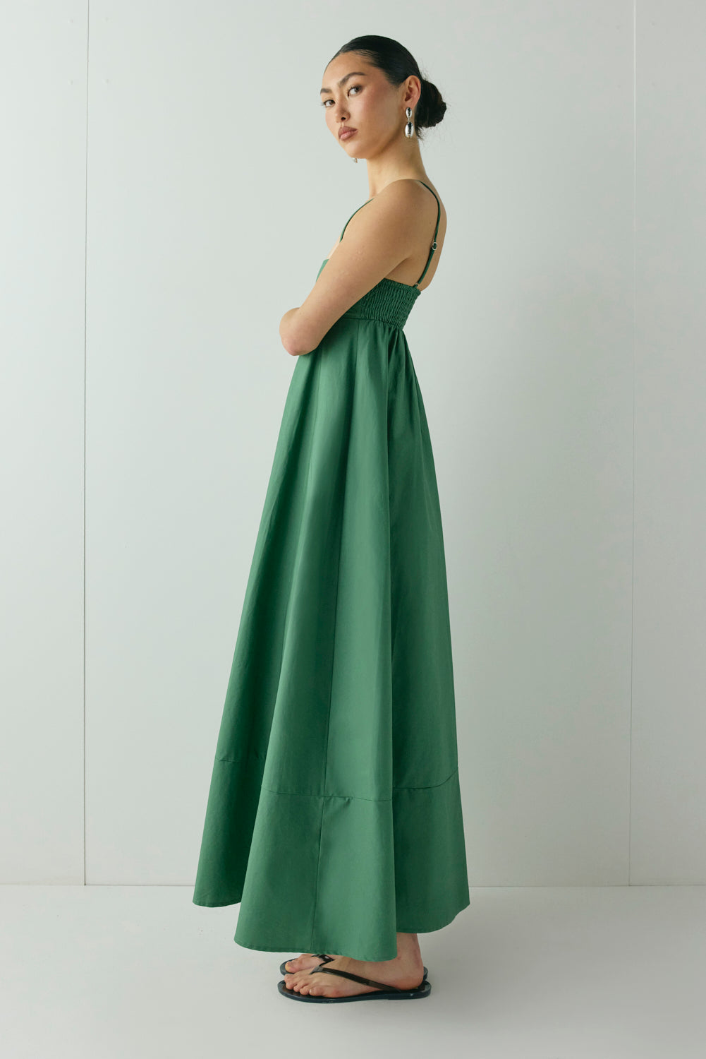 Behati Maxi Dress Green