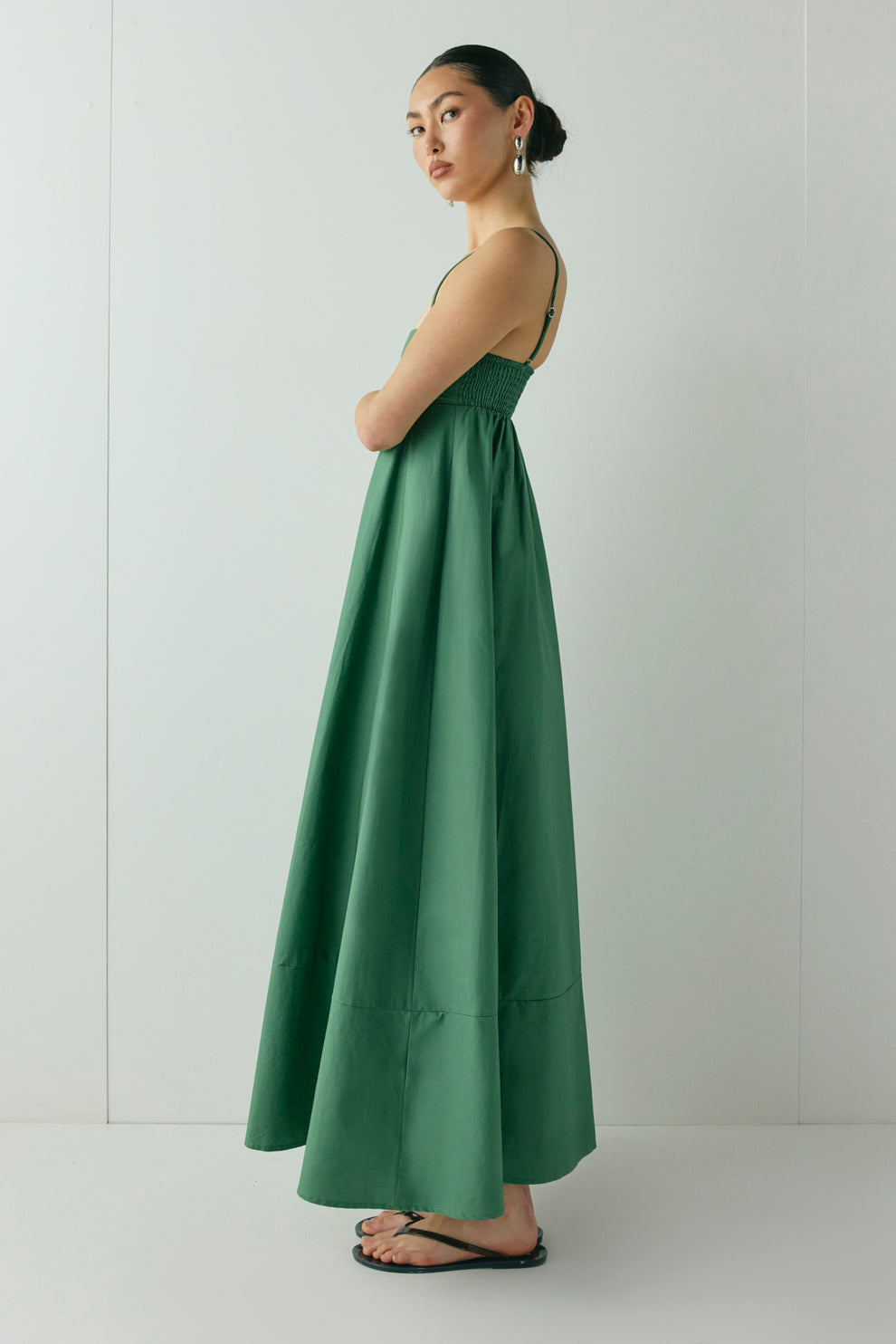 Behati Maxi Dress Green