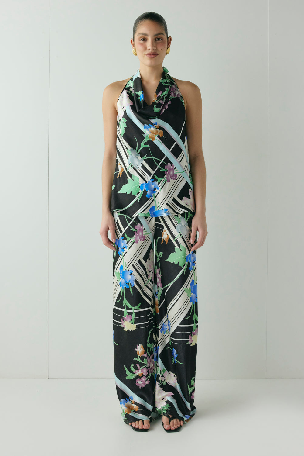 Remi Satin Pants Zari