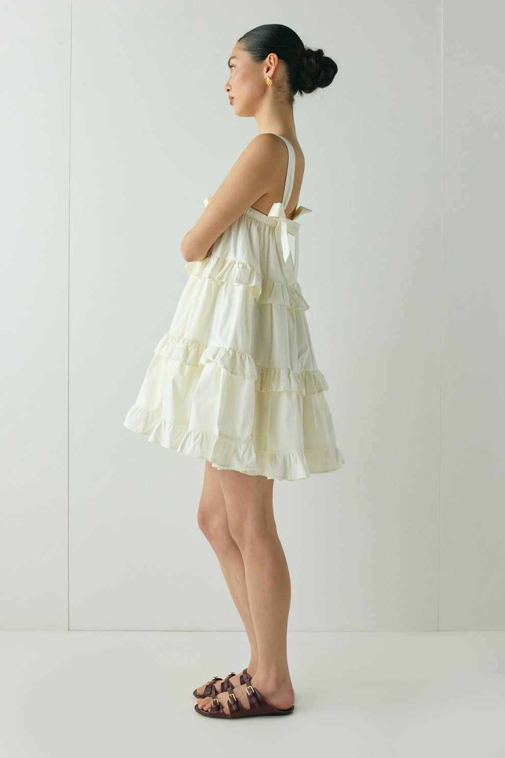 Lila Mini Dress Cream