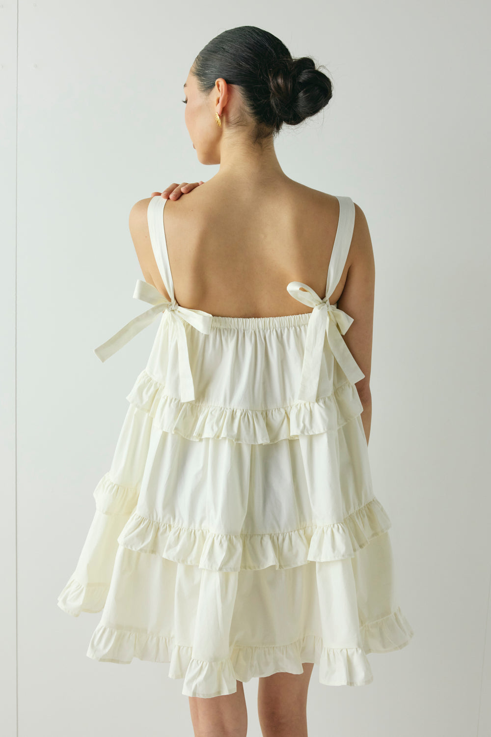 Lila Mini Dress Cream