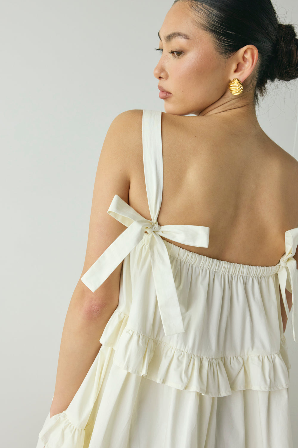 Lila Mini Dress Cream