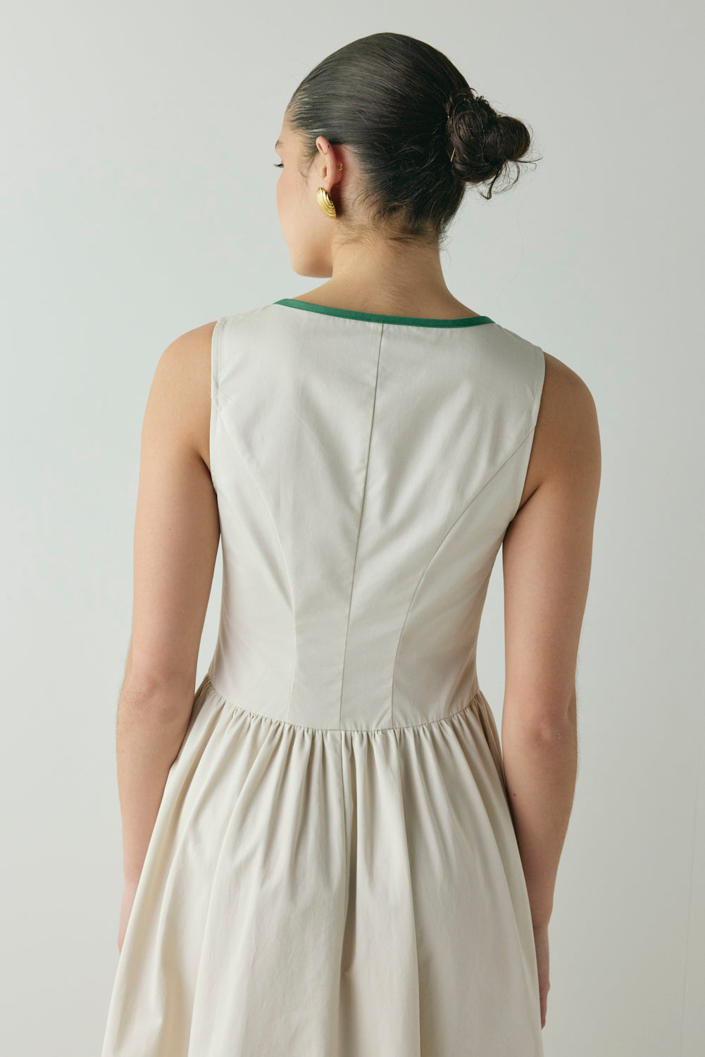 Reese Midi Dress Cream