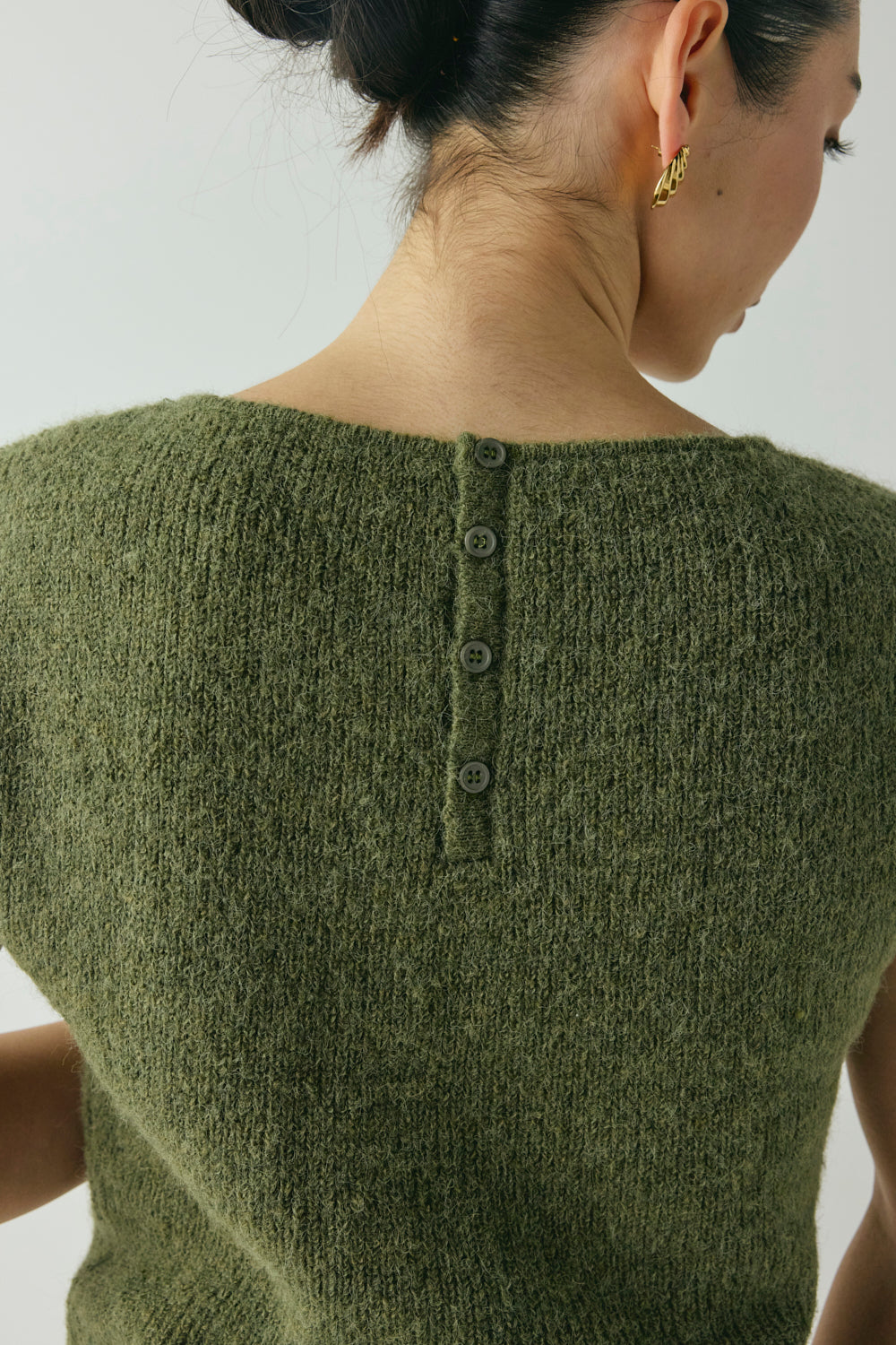 Greta Knit Top Olive