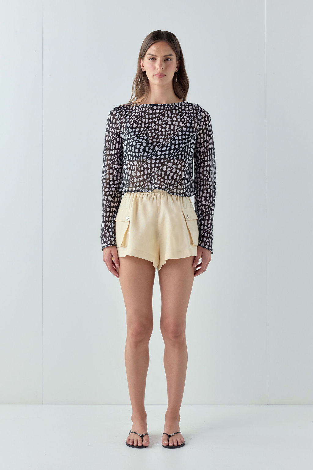 Watson Linen Shorts Cream