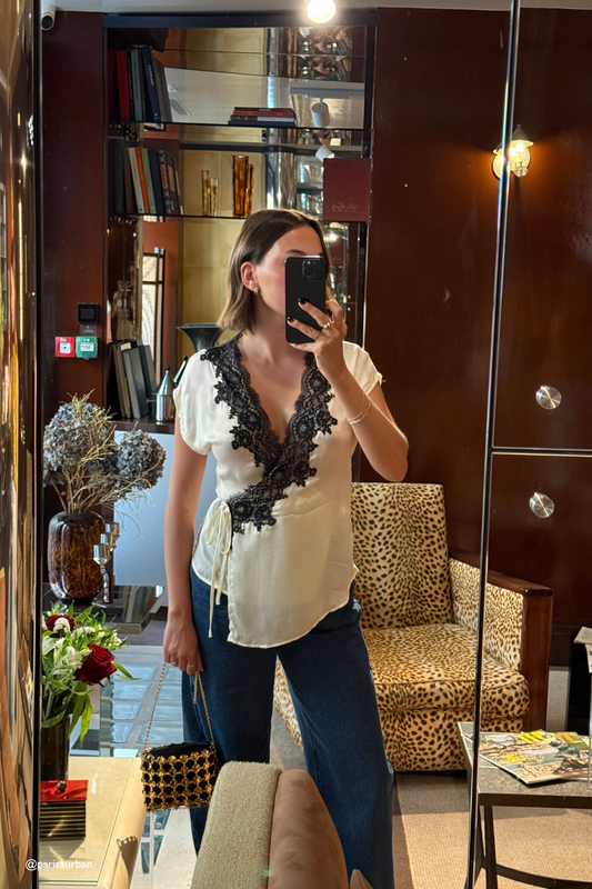 Felicity Lace Top Cream