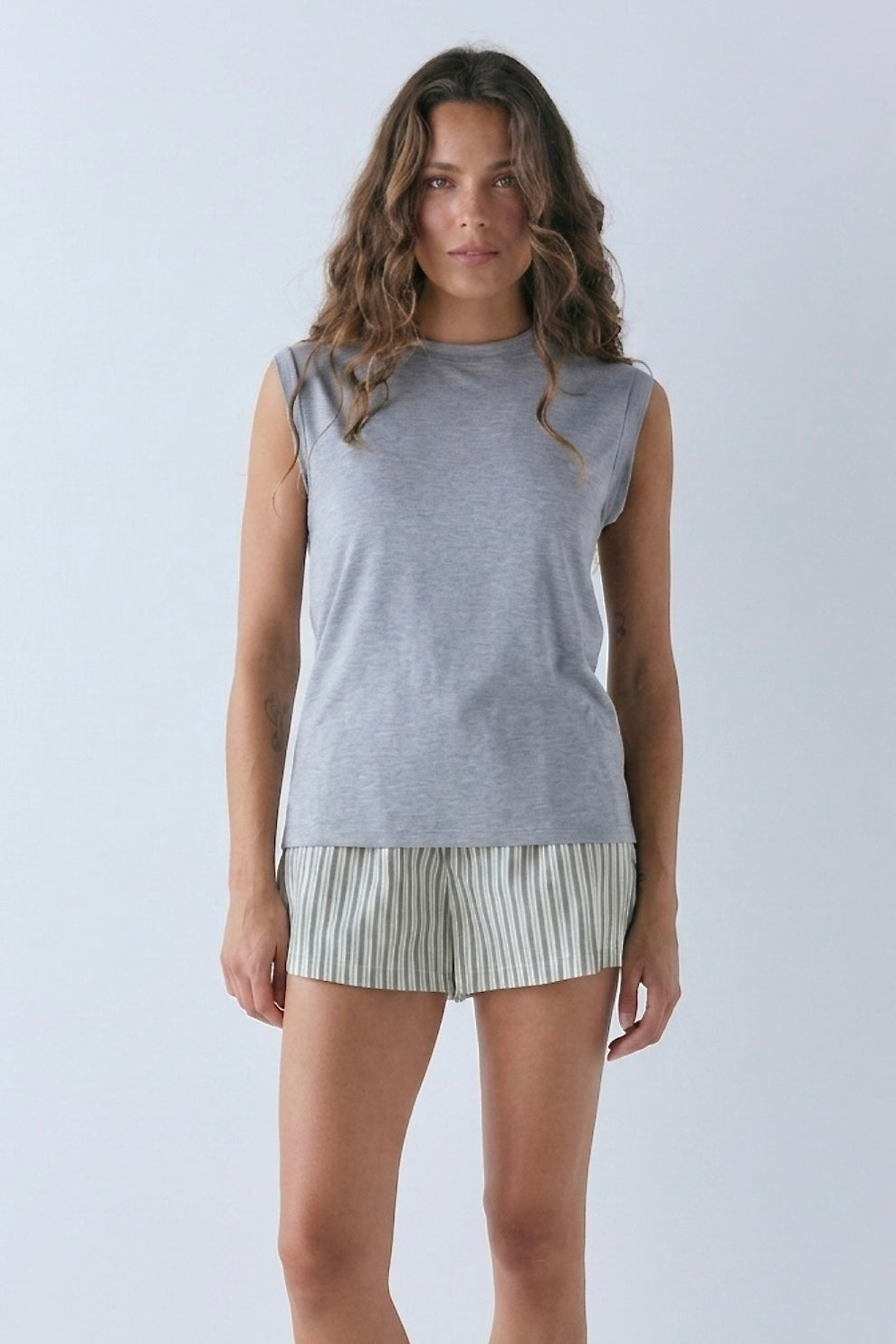 Perry Tank Grey 