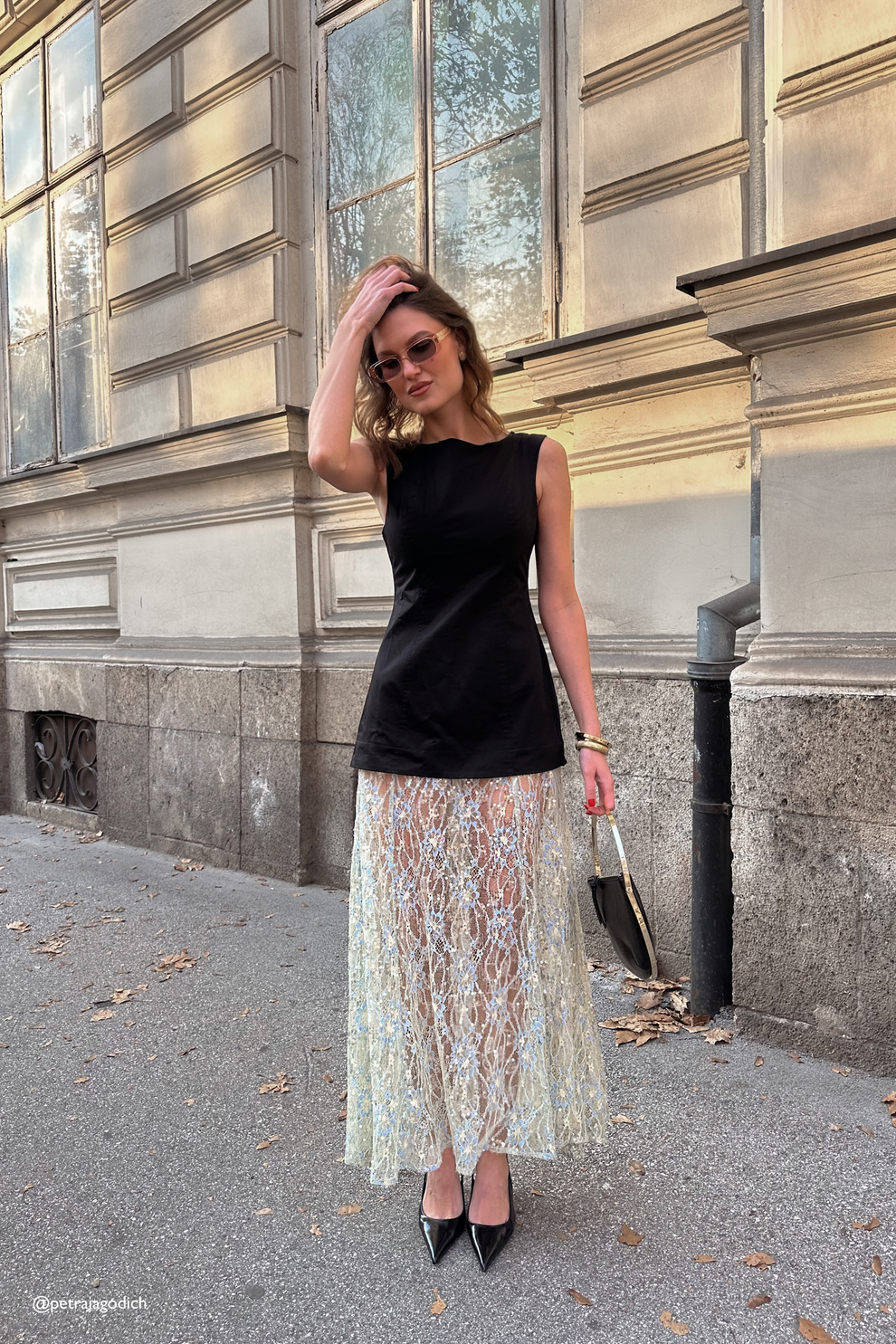 Robbie Sequin Maxi Dress Black